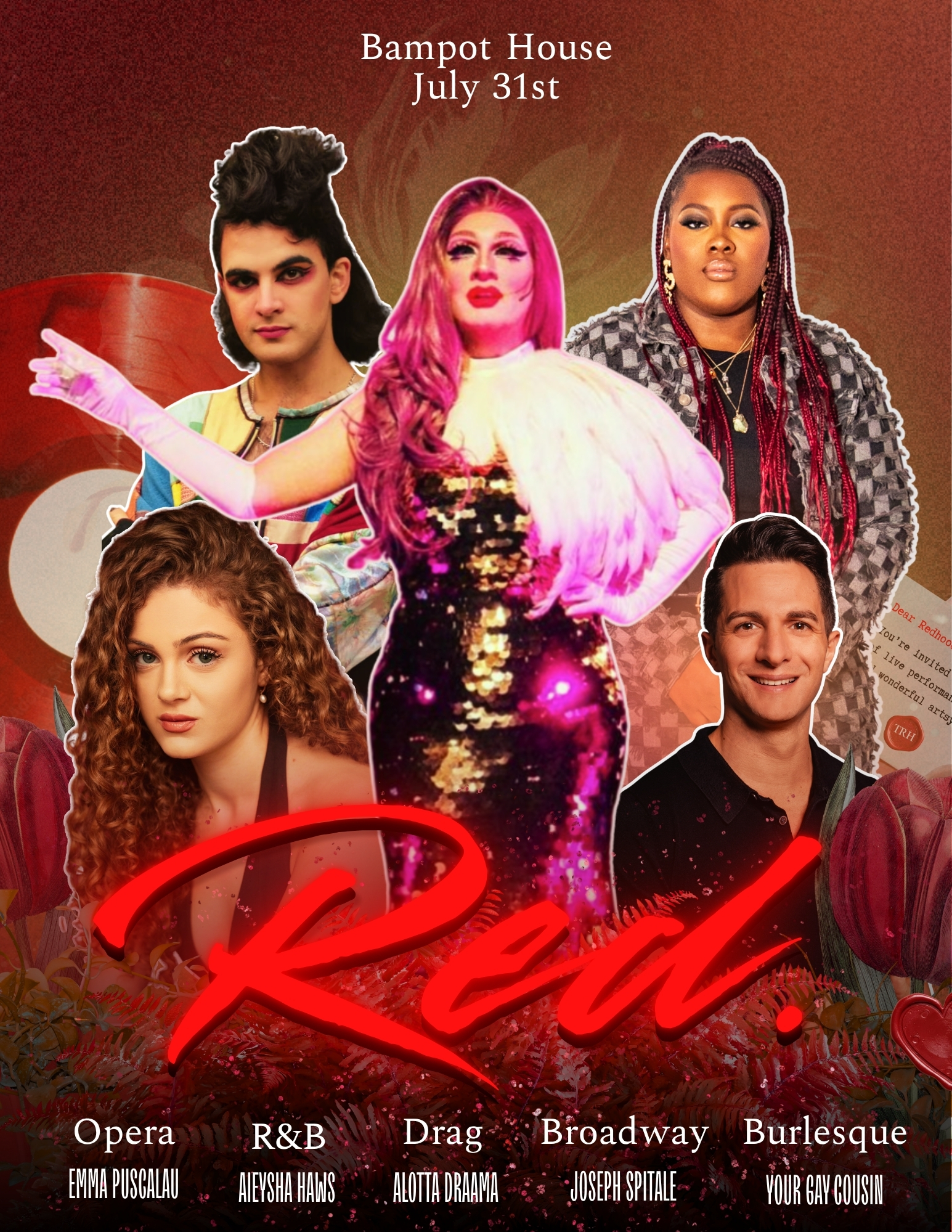 All aboard event poster