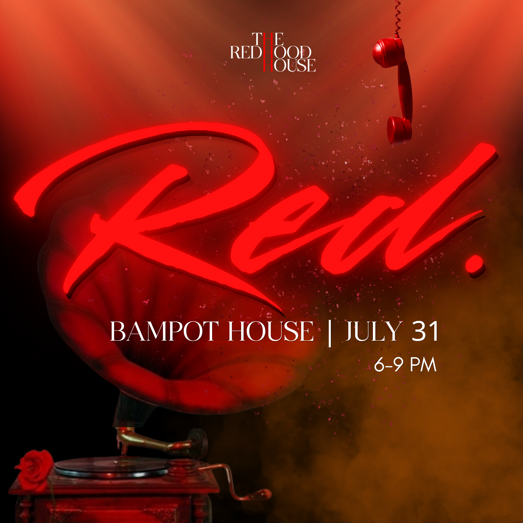 All aboard event poster